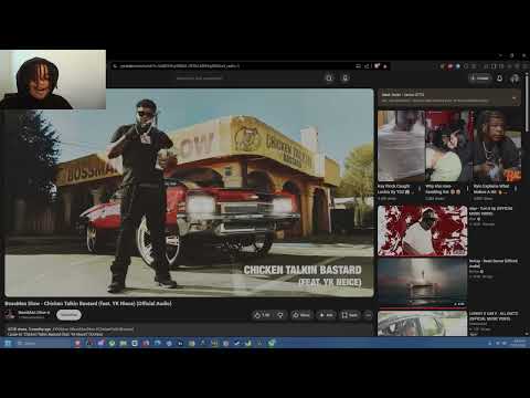 HE STAY COOKIN! | BossMan Dlow - Chicken Talkin Bastard (feat. YK Niece) (Official Audio) (REACTION)