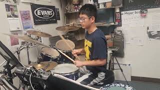 Jonathan's First Drumset Video 📹. Great job with 12 Bars.  hat to Ride back to hat