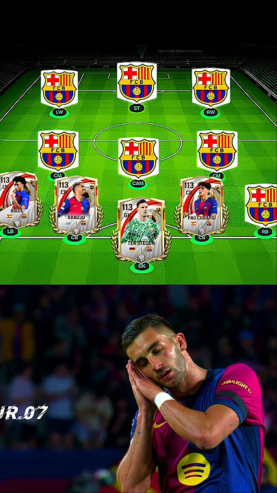 Barcelona New Full Song🔥#fcmobile #eafc24 #shorts #eafifa #fifamobile #fifa22