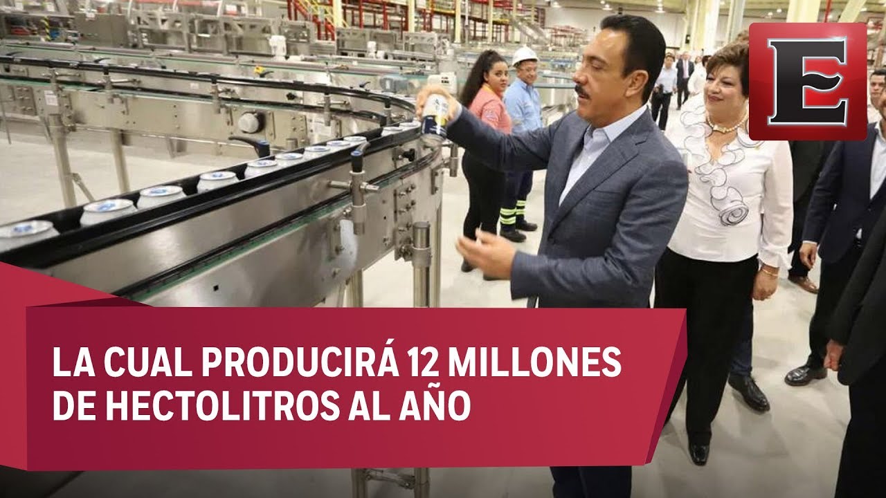 Grupo Modelo inaugura octava planta de producción en Hidalgo - YouTube
