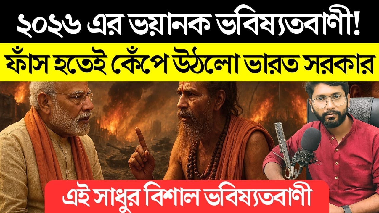 ২০২৬ এর এক সাধুর করা ভয়ানক ভবিষ্যৎবাণী? কি কি হবে ২০২৬ এ? Future prediction by a Sadhu for 2026?