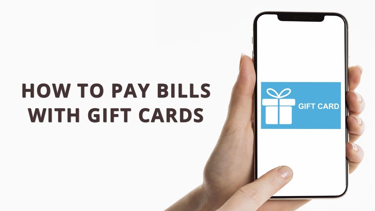 How to use gift cards to pay your bill - YouTube