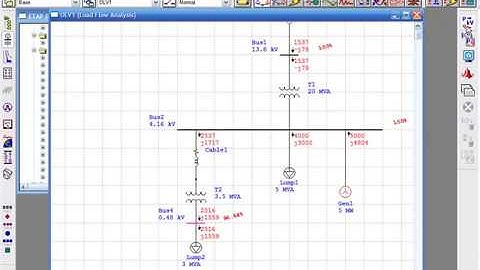 Load flow analysis with ETAP - Complete Tutorial | Learn Electrical Engineering