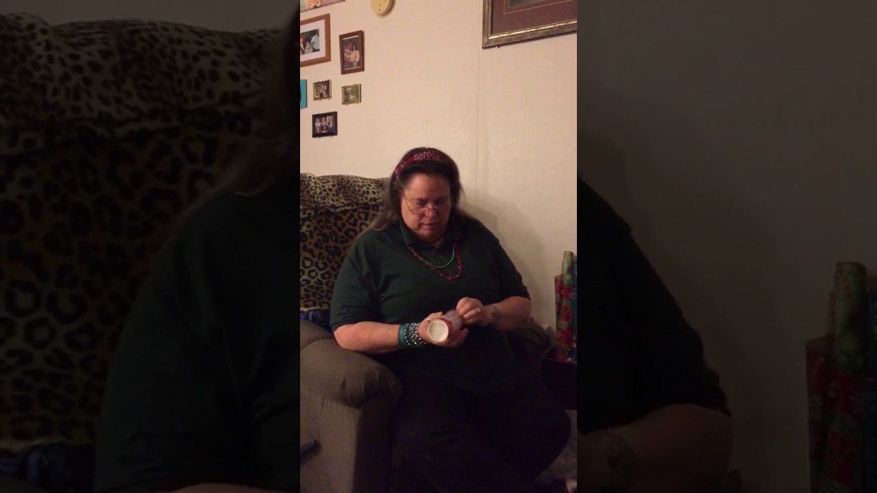 My mom's GLITTER BOMB!