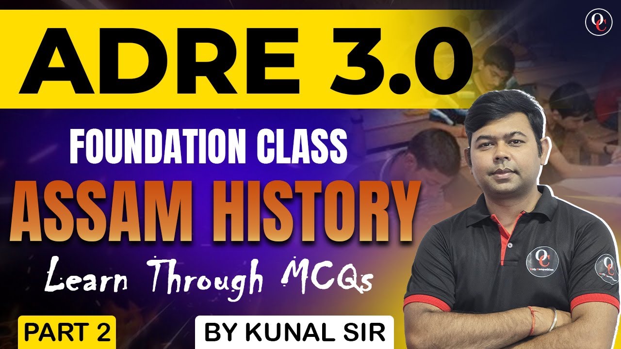 ADRE 3.0 ll FOUNDATION CLASS ll HISTORY ll PART 2 ll Only Competition