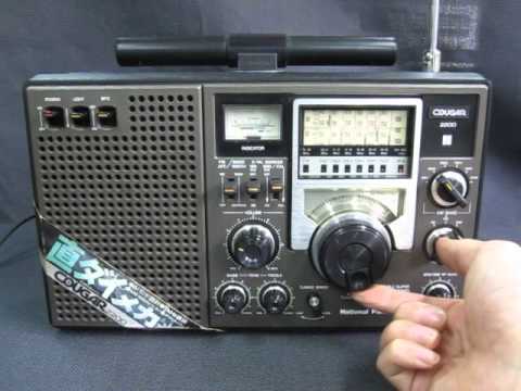 RF-2200 クーガ 受信状況 FM MW SW - YouTube