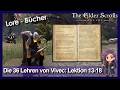 TESO Lore: Die 36 Lehren von Vivec Lektion 13-18 | The Elder Scrolls Online [Vorlesen] [Deutsch]