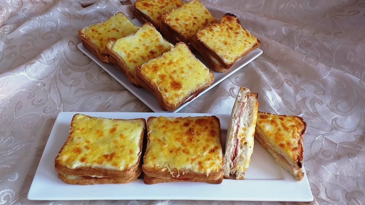 بغيتي حاجة جديدة  لمائدة رمضان سندويش كروك مسيو الفرنسي غاية في اللذة و سهل التحضير🌙شهيوات رمضان