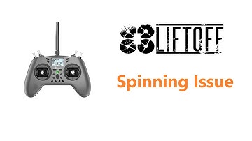 How to fix Liftoff Spining Issue with Jumper T-Lite?