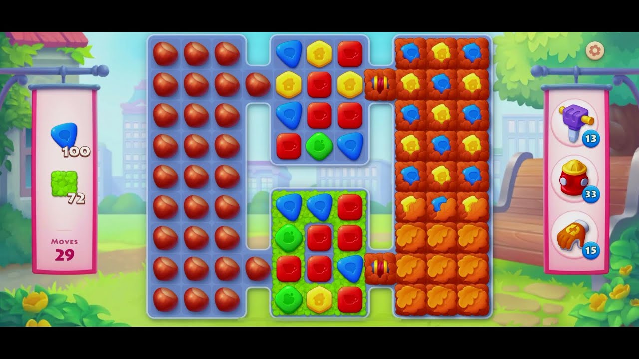 TOWNSHIP  THREATER PREMIERE Match making game level 508