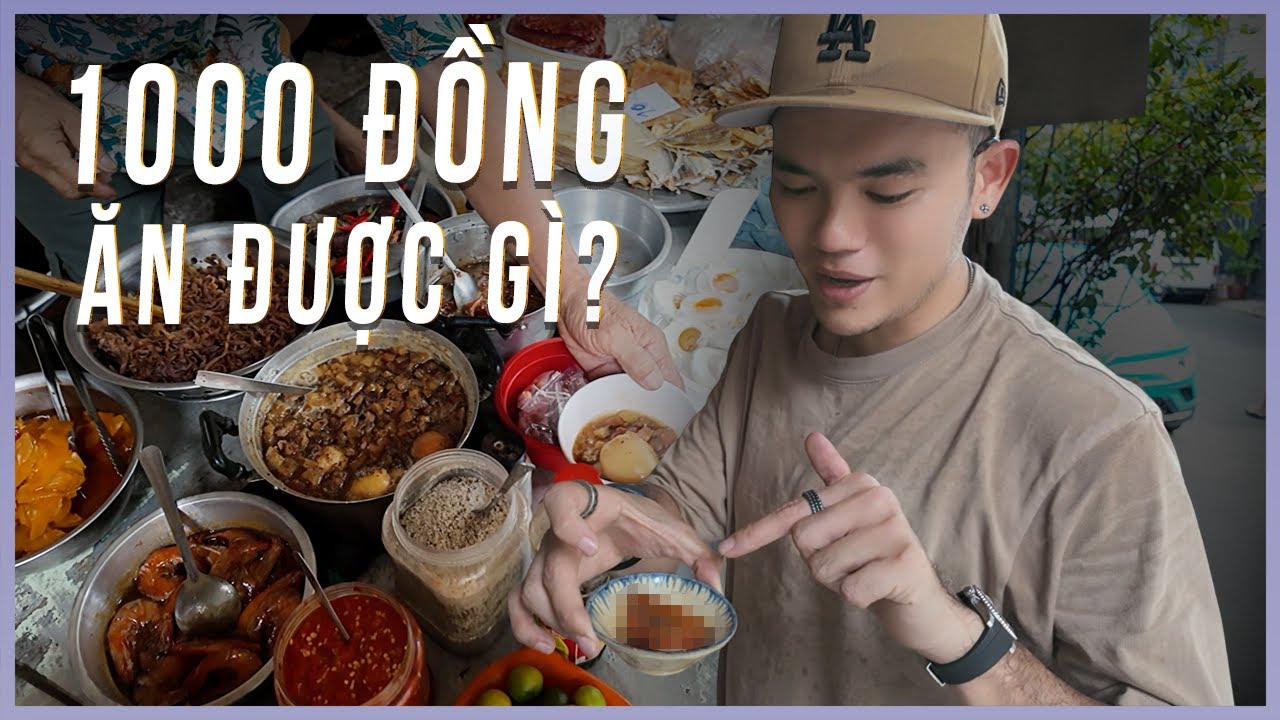 Đi Ăn Thử Những Món NGON RẺ VÔ LÝ Tại Sài Gòn - Vuong Khang Vlog