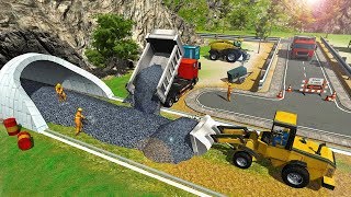 Railroad Tunnel Construction Sim (by Sablo Games) Android Gameplay [HD] screenshot 3