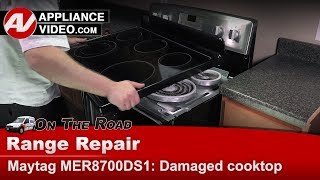 maytag glass stove top replacement cost