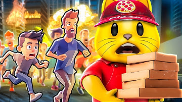 This PIZZA DELIVERY SIMULATOR Is ABSOLUTE CHAOS!