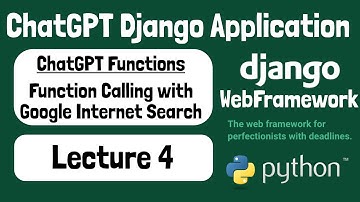 Part 4: ChatGPT Functions Plugins with Python Django