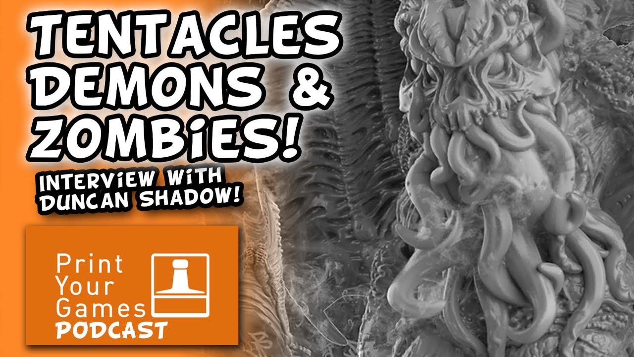 Tentacles, Demons, and Zombies! Interview with Duncan Shadow