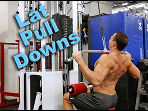 Lat Pull Down Exercise - YouTube