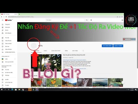 Video Xử Lý Lỗi Mất Ảnh Đại Diện Kênh Youtube| Hào Nam... - youtube