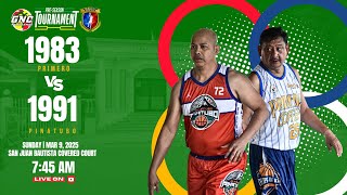 BATCH 1991 PINATUBO VS. BATCH 1983 PRIMERO | GNC ALUMNI LEAGUE PRE-SEASON TOURNAMENT