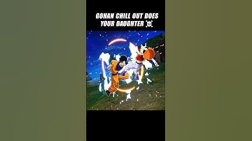 Gohan Is On Demon Time With His Daughter Too 🤯 #crashout #ultimategohan #sparkingzero #dragonballz