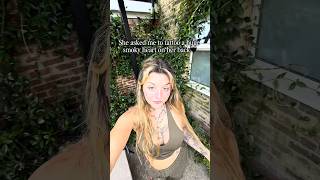 Huge heart tattoo on her back !!