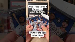 Opening 2 2026 Topps MLB Series 2 Baseball Fat Packs!