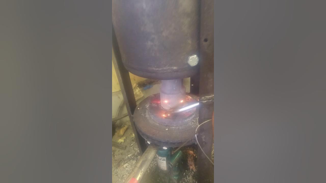Diy drip oil heater YouTube