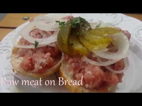 Eating Raw Meat in Berlin | German Food - YouTube