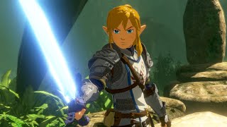 Link Awakens the Master Sword - Hyrule Warriors: Age of Calamity