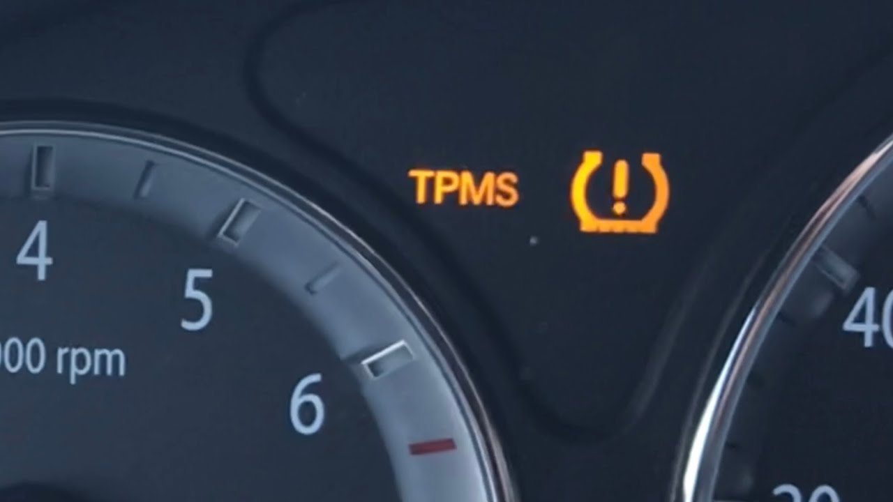 what to do if you’re TPMS light in your car comes on - YouTube