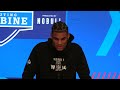 Keon Coleman NFL Scouting Combine Interview On Team Meetings With Bills, Giants, Cowboys & Panthers
