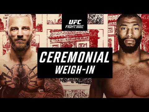 UFC Paris: Ceremonial Weigh-In