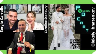 Insights Entrepreneurs and Celebrities Caroline Stanbury & Sergio Carrallo with Oleksiy Ihnatenkov