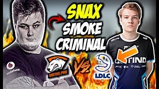 SNAX W SWOIM STYLU & 39 & 39 SMOKE CRIMINAL& 39 & 39 VEGI AIM FROM POLAND VIRTUS PRO VS LDLC CSGO BEST MOMENTS