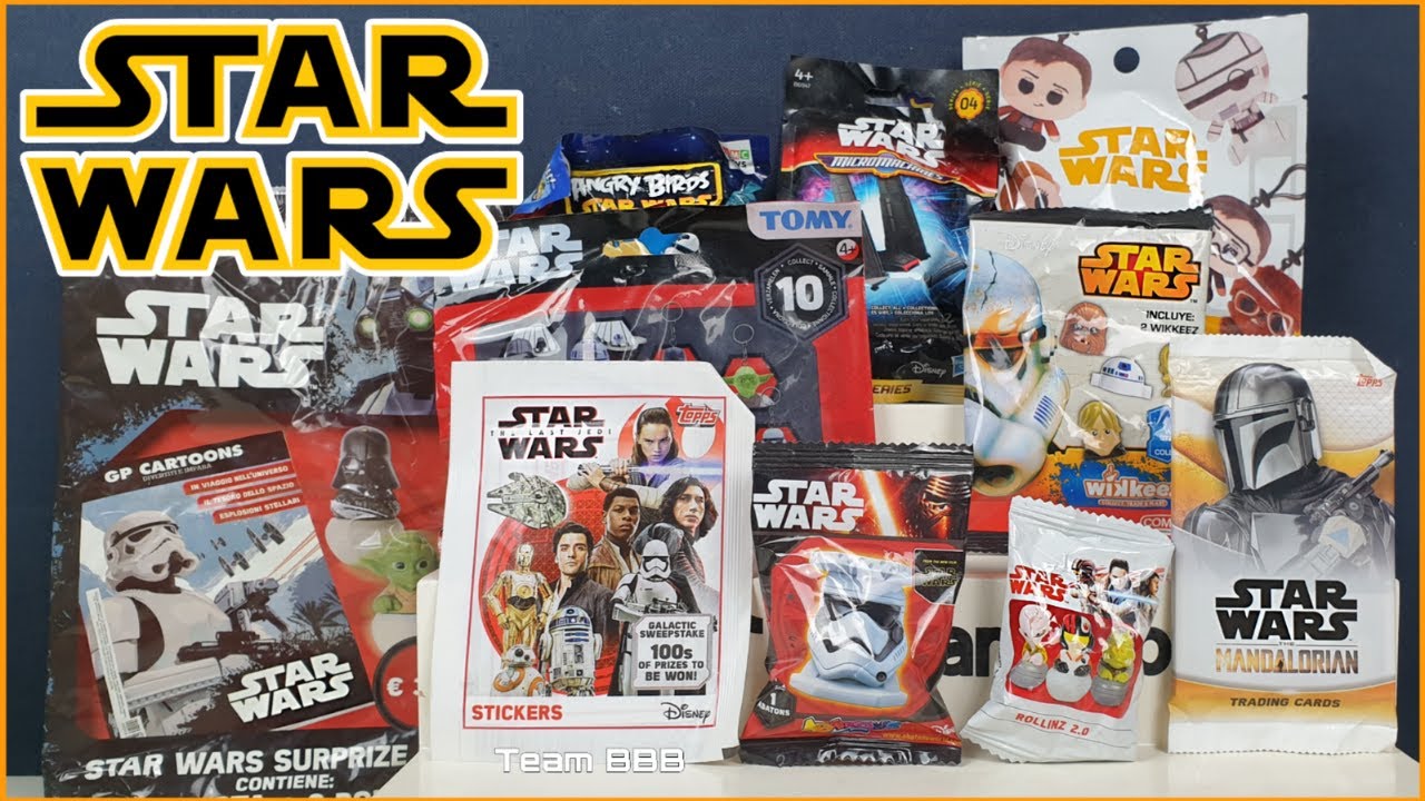 STAR WARS SPECIAL! Funko Pop Wikkeez Micro Machines Rollinz Angry Birds and more!