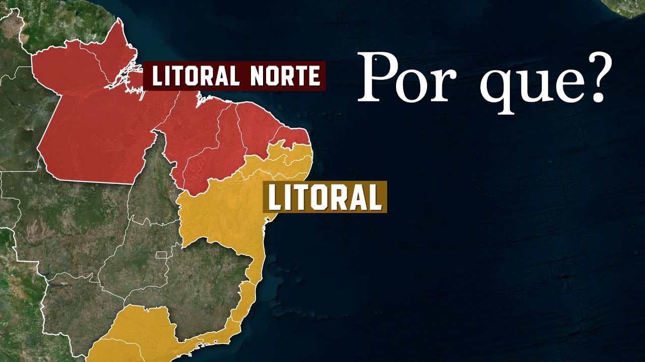 Por que a Costa Norte do Brasil é mais pobre que a Costa Leste?