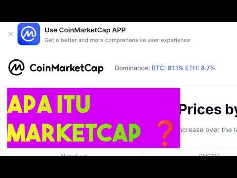 Apa itu COIN MARKET CAP ?