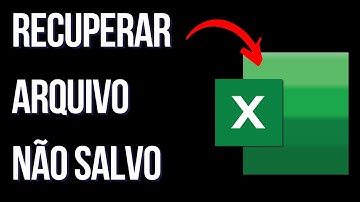 Como Recuperar Arquivos Da Microsoft Excel Não Salvo