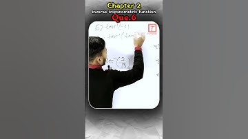 exercise 2.1 que.6 | inverse trigonometry functions #shortvideo  #math