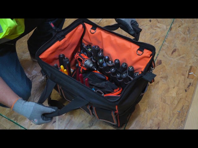 Tool Bag, Tradesman Pro™ Wide-Open Tool Bag, 42 Pockets, 16-Inch