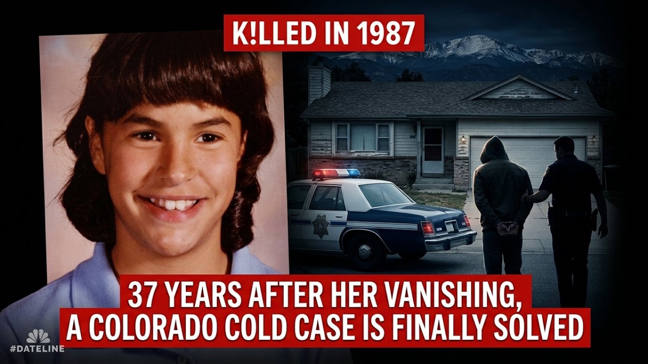 Arrest Shocks Community - Colorado 37 Years Old Cold Case Solved - YouTube