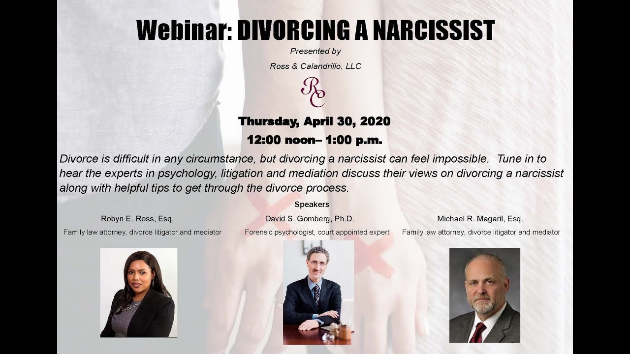 Divorcing a Narcissist- Full Webinar!