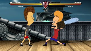 BUTT HEAD vs BEAVIS - Highest Level Incredible Epic Fight! screenshot 5
