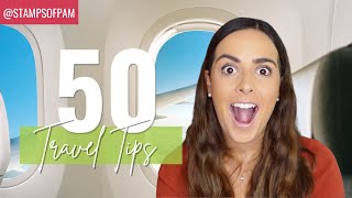 50 MEJORES TIPS DE VIAJE.🌍✈️🤩 / STAMPS OF PAM