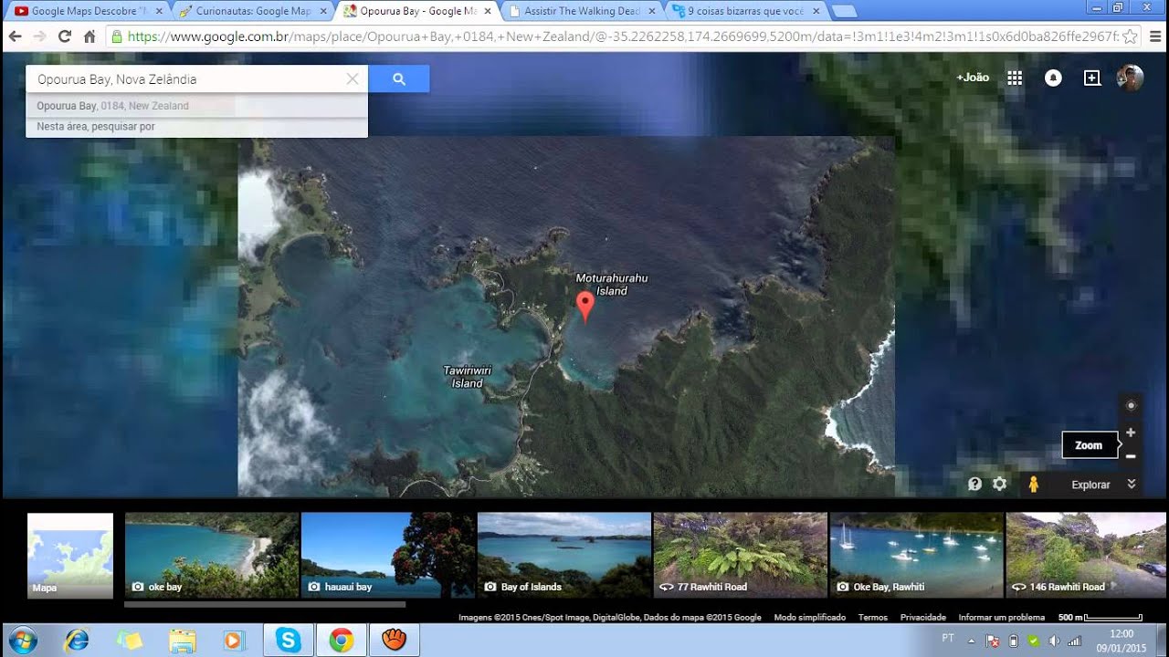 Google Maps Acha Monstro Na Nova Zelandia Sera Youtube