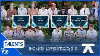FULL 4 DEMO Live Stage 5 a.k.a CHUNG KẾT - Demo nào cũng đỉnh khiến các Anh Trai giành nhau CỰC GẮT