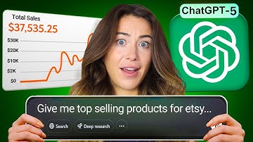 How I Outsmarted 99% of Etsy Sellers Using ChatGPT 5