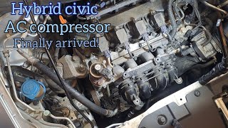honda civic ac compressor CAUSED NO START CONDITION,  had to get towed in