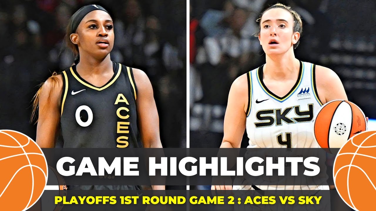 Chicago Sky vs. Las Vegas Aces: WNBA Playoffs First Round Game 2