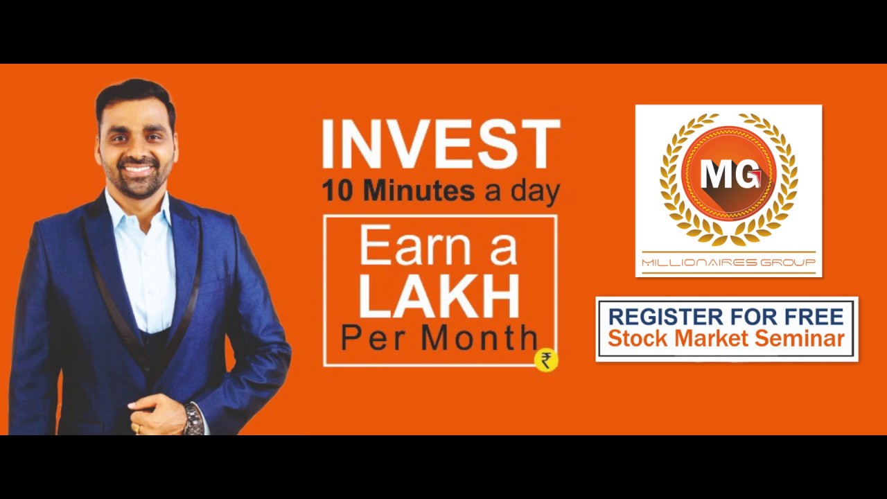 Millionaires Group || Stock Market || Training Institute